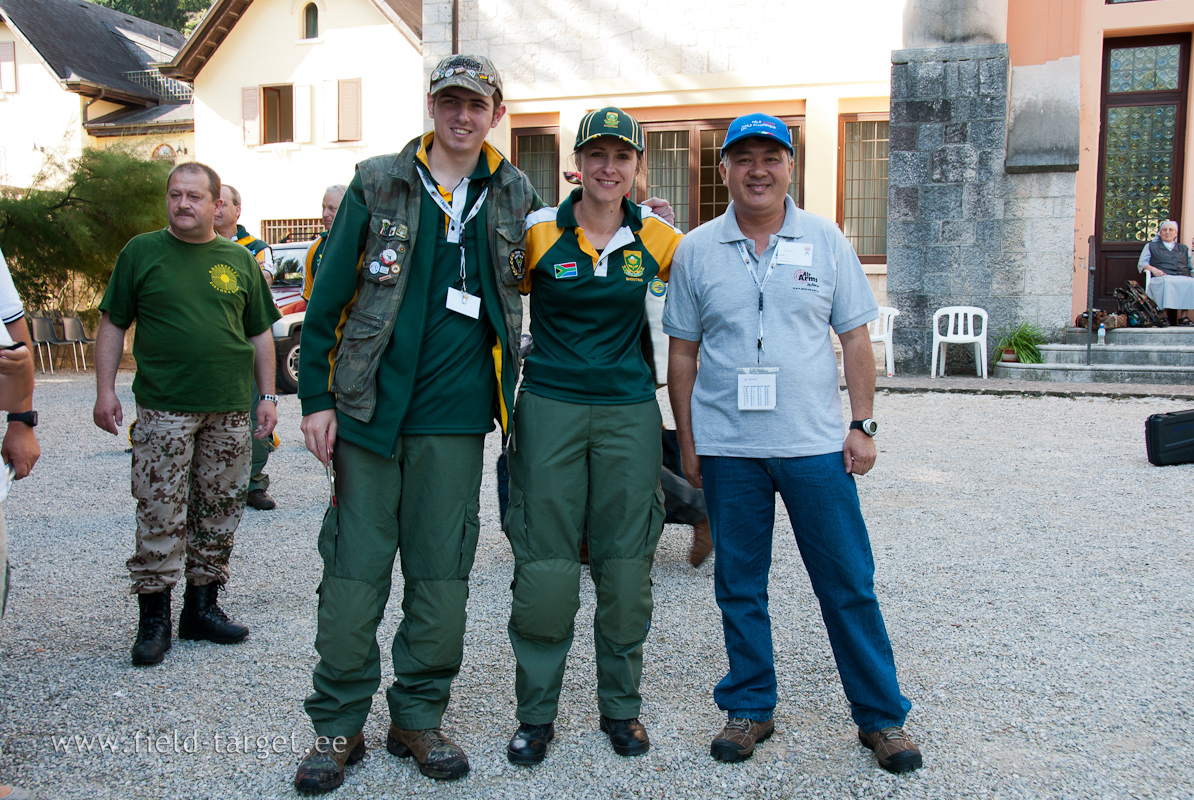 Francois du Toit ZA Lynn DeleneStrydom ZA Renato Mikami BR